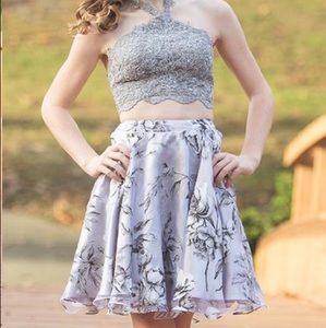 2 piece jovani homecoming dress